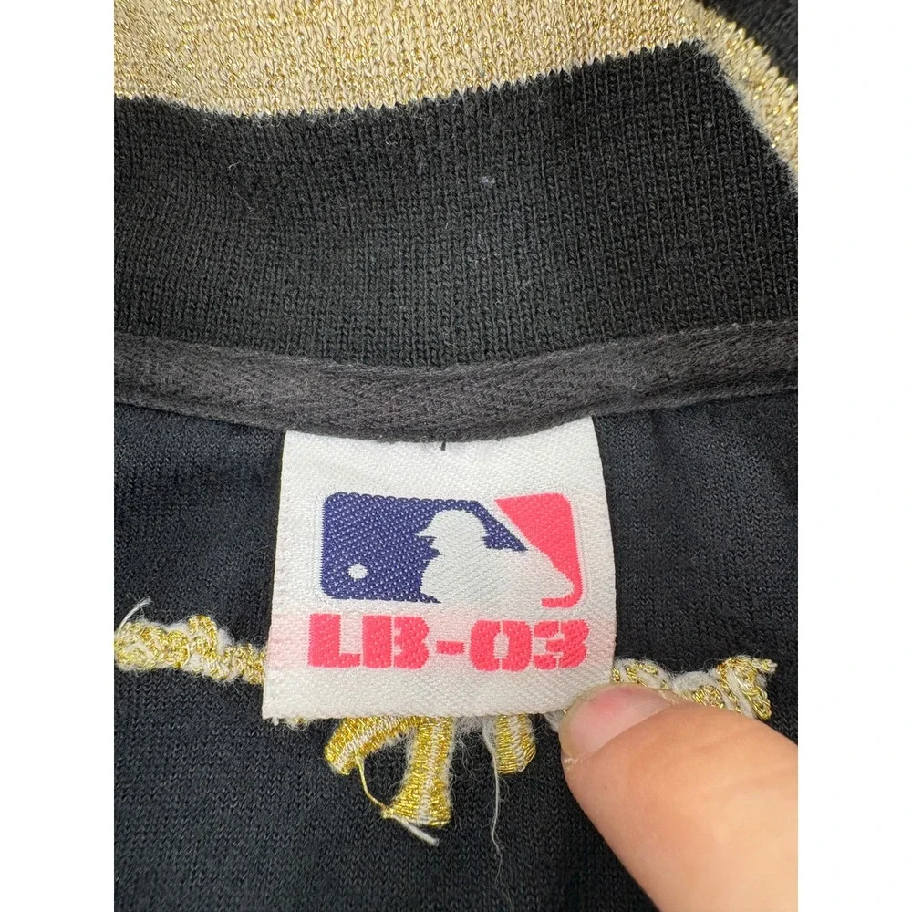 LB-03 MLB New York Yankees Tracksuit Set Velour Black Gold Y2K Streetwear